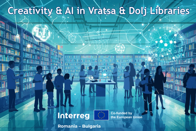 Creativity and AI in the Libraries of Vratsa and Dolj